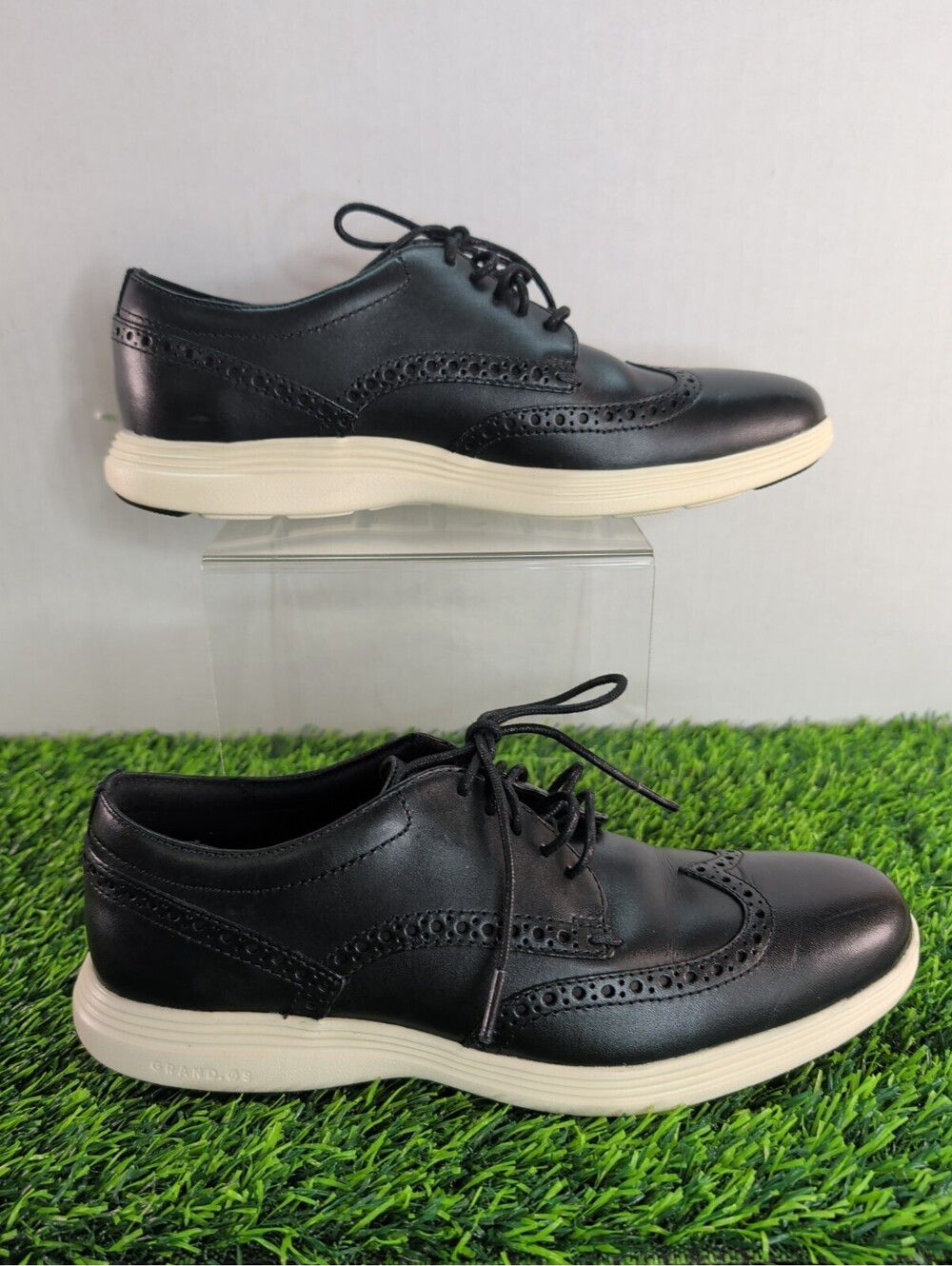 Cole Haan Grand.OS Wingtip Oxford Dress Shoes Men's Size 7 M black